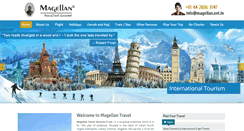 Desktop Screenshot of magellantravelservices.com